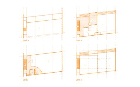 4 Orange Line Drawing Template Crosson Architects