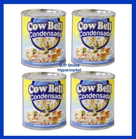 COWBELL CONDENSADA BUNDLE OF 4 374 GRAMS SWEETENED CONDENSED