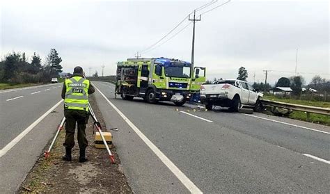 Carabineros de la SIAT Ñuble investiga accidente fatal ocurrido esta