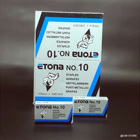 Jual ISI STAPLES ETONA NO 10 Shopee Indonesia