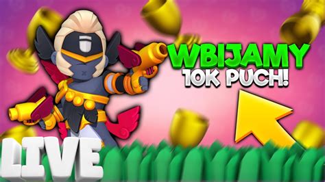 WPADAJ NA LIVEWBIJAMY 10000 PUCHARKÓW W BRAWL STARS GIERKI Z WIDZAMI