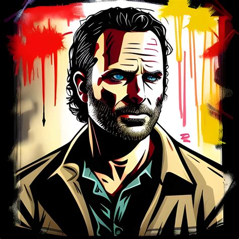 Artstation Rick Grimes 13