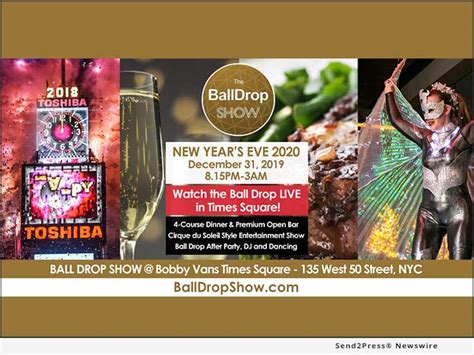 Ball Drop Show Announces Annual New Year's Eve Celebration with ...