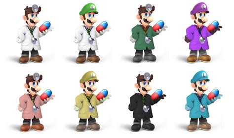 Dr. Luigi's Skins by Shadow364FSF on DeviantArt