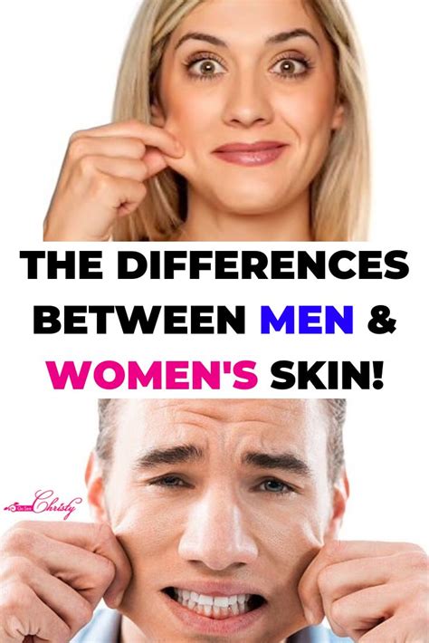 The Differences Between Men And Womens Skin And The Aging Stages Of