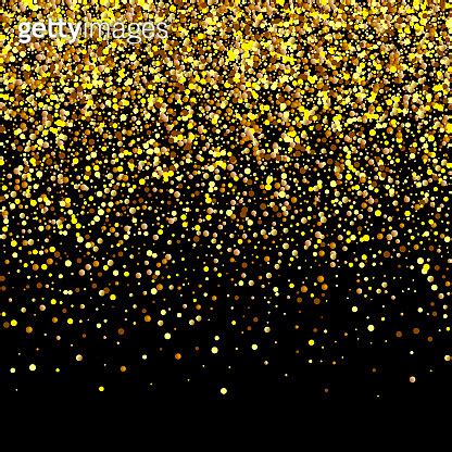 Vector luxury black background with gold sparklers esp10 이미지