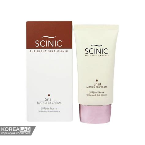 ББ-крем с муцином улитки SCINIC | Купить в Минске, отзывы