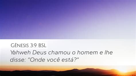 G Nesis Bsl Desktop Wallpaper Yahweh Deus Chamou O Homem E Lhe