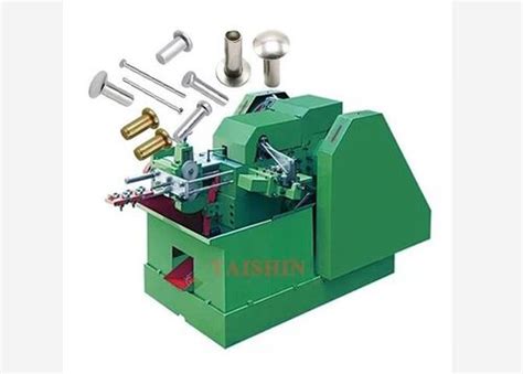 Full Automatic Stainless Steel Semi Hollow Tubular Rivet Making Machine