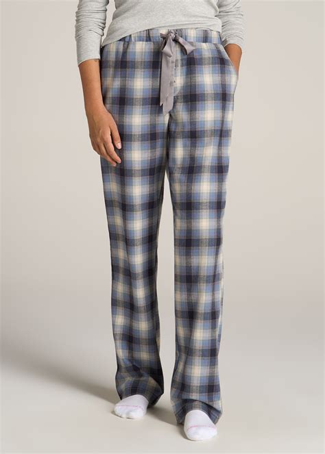 Open-Bottom Flannel Women’s Tall Pajama Pants | American Tall