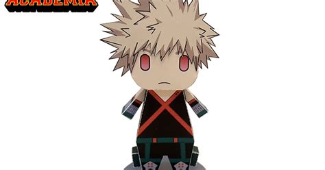 My Hero Academia: Katsuki Bakugo Paperized | Paperized Crafts