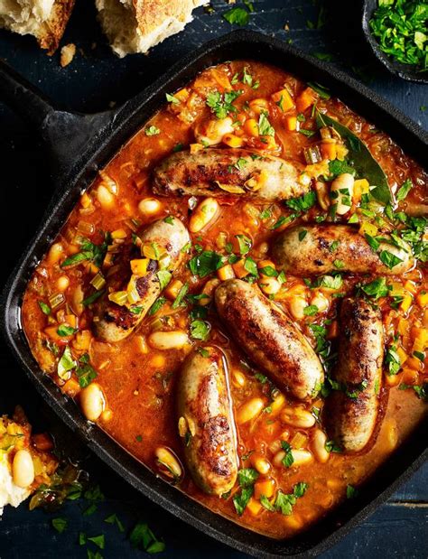 Cheats Sausage Cassoulet Sainsburys Magazine