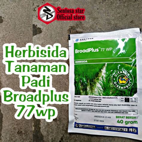 Jual Herbisida Broadplus 88WP Herbisida Selektif Tanaman Padi Shopee