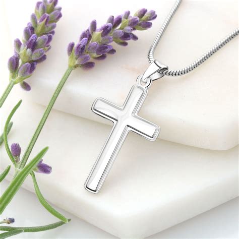 Confirmation Gifts for Girls Confirmation Cross Necklace - Etsy