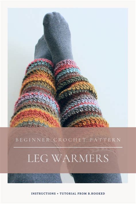 Beginner Friendly Crochet Leg Warmers Free Pattern From Bhooked