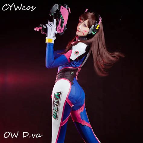 OW Game DVA Cosplay D Va Sexy Jumpsuit Cosplay Costume D Va Outfits