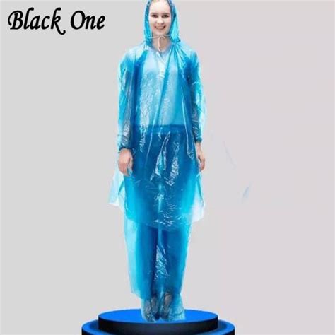 Trench Costume d isolation jetable imperméable Poncho pantalon de