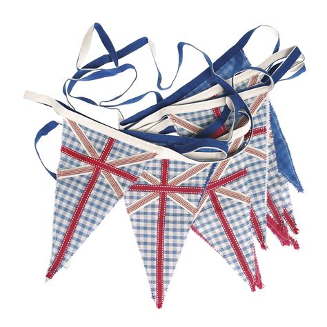 Gingham Union Jack Bunting | Rex London (dotcomgiftshop)