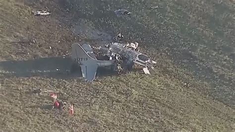 Historic Military Planes Collide In Mid Air Crash At Dallas Executive