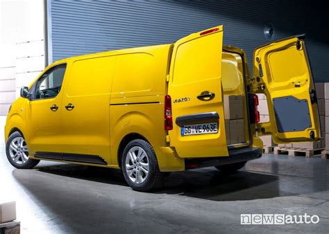 Opel Vivaro E Elettrico Caratteristiche Del Furgone Con Batteria