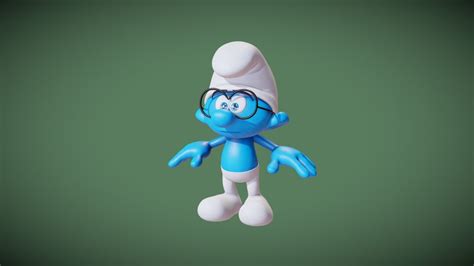 Smerfy The Smurfs Les Schtroumpfs A D Model Collection By Alan