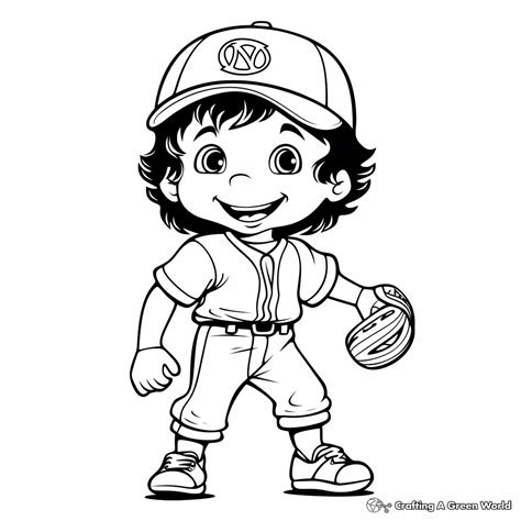 Baseball Coloring Pages Free And Printable