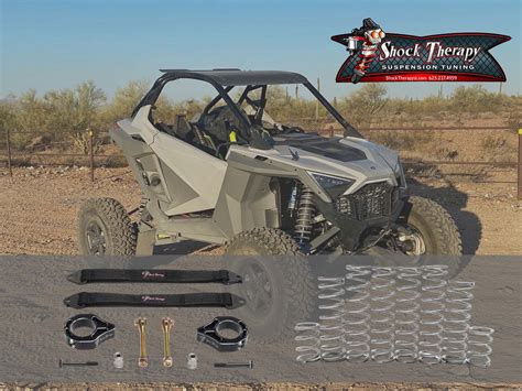 New Products Shock Therapy Suspension Upgrades Available For The Rzr Pro R And Turbo R Utv