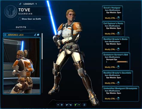 Armored Jedi Knight Or How I Cant Let Go Of My Trooper Rswtor