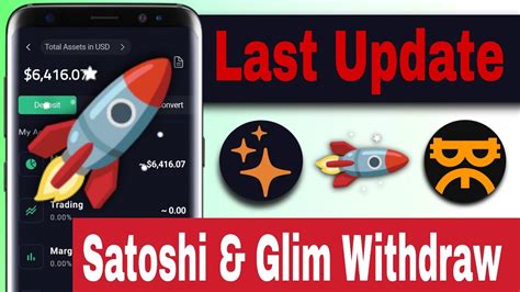 Satoshi Core Last Withdraw Update Glim Network Withdraw Update Make