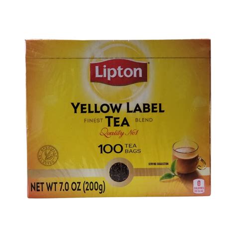 Lipton Yellow Label Tea Bags 100 Tea Bags 7oz Singh Cart Reviews On Judge Me