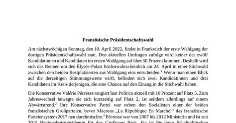 Französische Präsidentschaftswahl pdf DocDroid