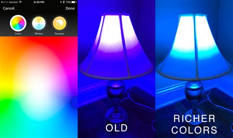 Philips Hue With Richer Colors A Comparison At Home In The Future