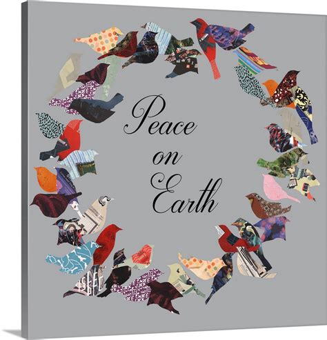 Peace On Earth Wall Art Canvas Prints Framed Prints Wall Peels