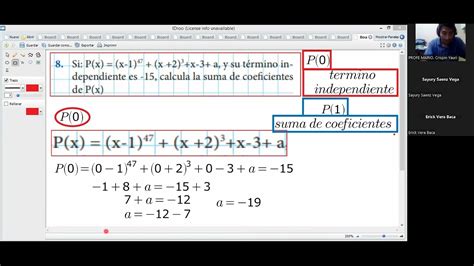 Problemas Con Polinomios YouTube