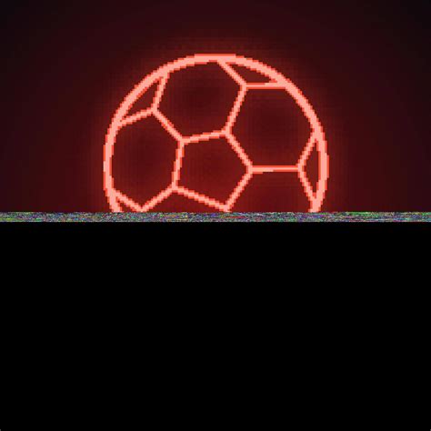 Bola De Futebol ícone De Luz Neon Gráfico Realista Futebol Vetor Png Realista Gráfico