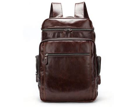 Men's Luxury Brown Leather Backpack - Shop Great Prices at LeatherNeo