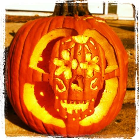 Pumpkin skull! | Pumpkin carving, Pumpkin, Carving