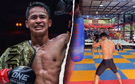 ONE Championship: Superbon shows perfect bag drills during workout