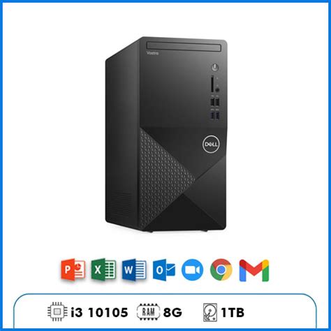 Máy Bộ Dell Vostro 3888 MT HDD i3 10105 8GB RAM 1TB HDD WL BT