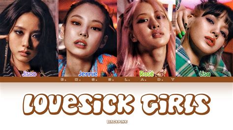 Blackpink Lovesick Girls Color Coded Lyrics Hanromeng Youtube