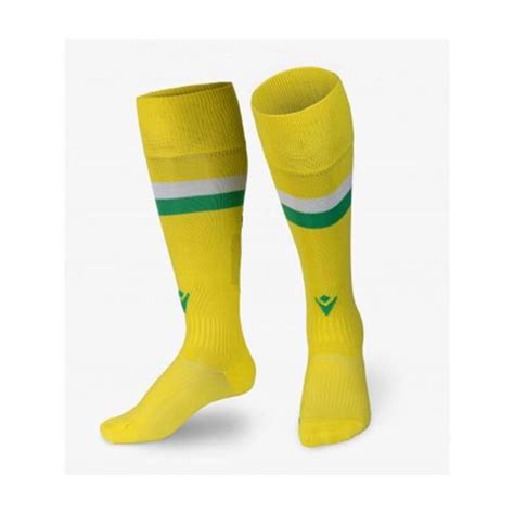 Chaussettes FC Nantes Domicile 2022 2023 Jaune Polyamide Coton