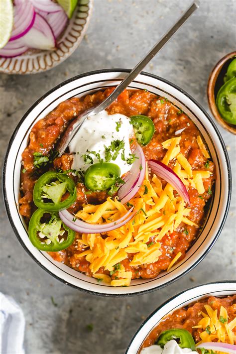 Best Crock Pot Turkey Chili