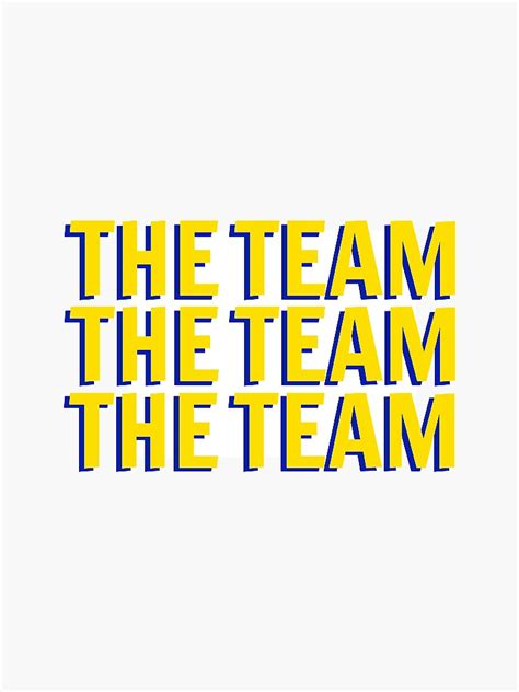 "Michigan - The Team" Sticker for Sale by lsrosenblum | Redbubble