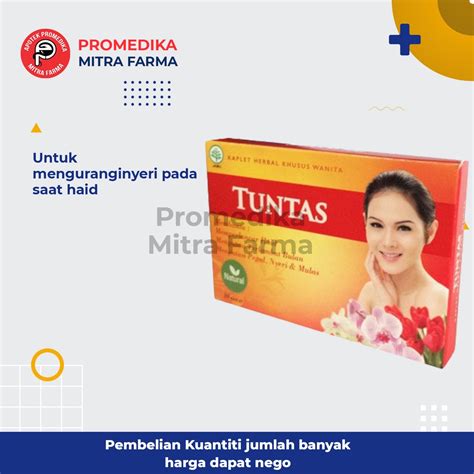 Jual Tuntas Pil Kaplet Kotak Herbal Khusus Wanita Membantu