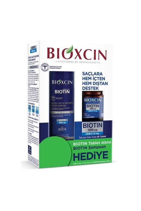 Bioxcin Biotin 5000 ?g Çinko 15 mg Alana Biotin Şampuan 300 ml - Fiyatı ...