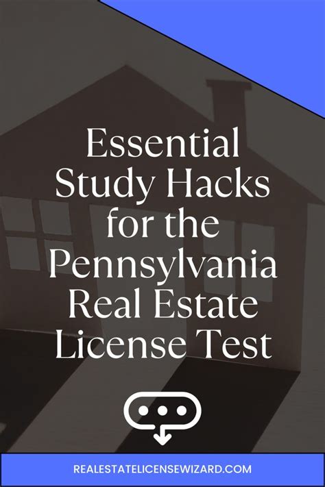 Essential Study Hacks For The Pennsylvania Real Estate License Test In