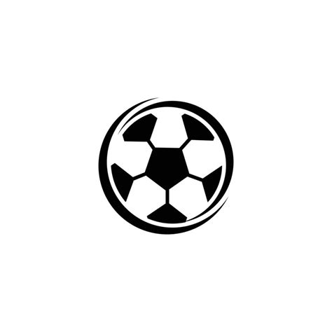 soccer ball logo design 15652220 Vector Art at Vecteezy