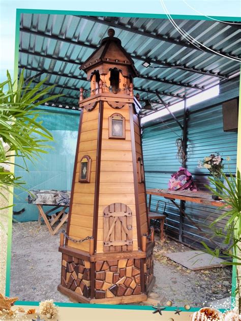 Wooden Clock Tower with Metal Roof