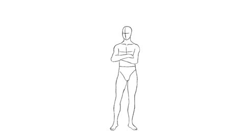 How To Draw Folded Arms