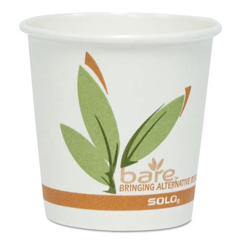 SOLO Cup Company Bare By Solo Eco Forward Recycled Content PCF Paper Hot Cups 10 Oz 1 000 Ct